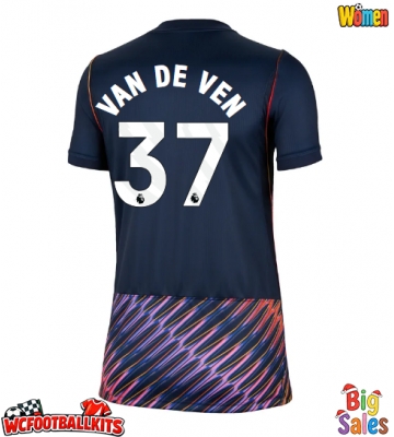 Tottenham Hotspur Micky van de Ven #37 Replica Away Stadium Shirt for Women 2026-27 Short Sleeve